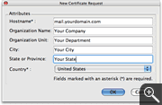 Generate an SSL certificate screenshot 2